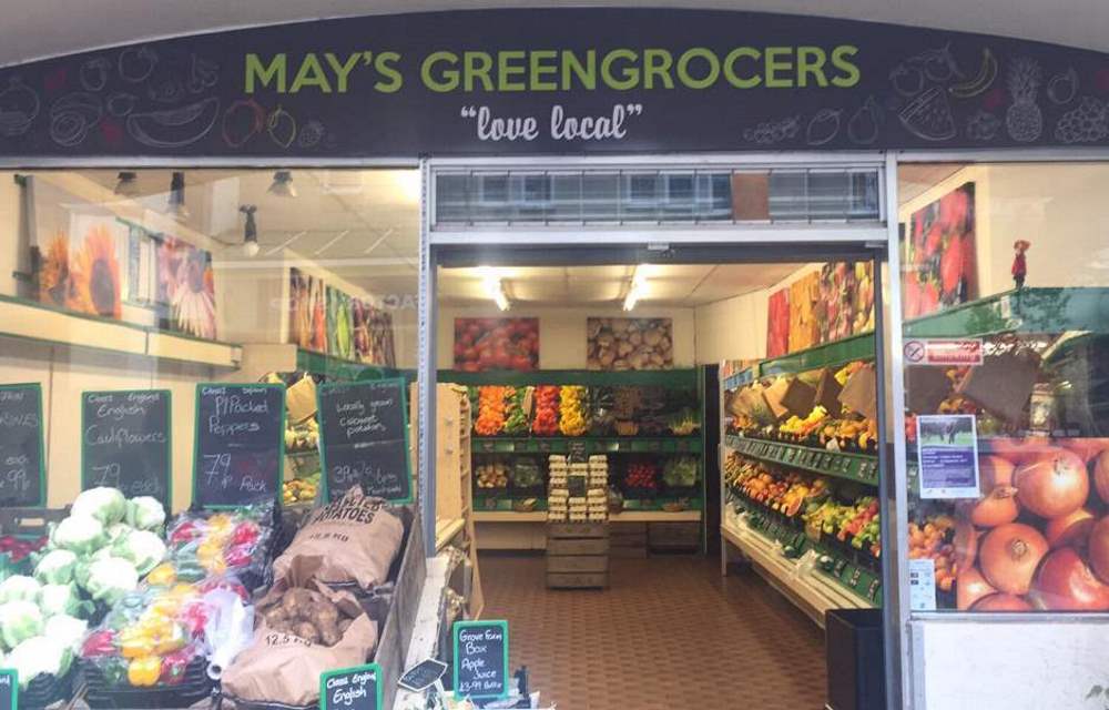 Mays Greengrocers fruit and veg